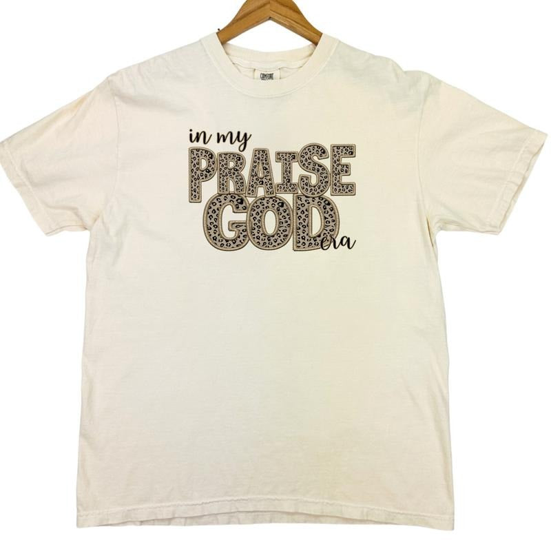 In My Praise God Comfort Colors T-Shirt Hoodie, Sweatshirt | GrindPrints.com
