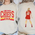 In My Red Era Chiefs Shirt | Football Jersey Sweatshirt | Karma 87 Tee | Fan-Inspired Hoodie | GrindPrints.com
