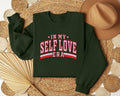 In My Self Love Era Sweatshirt, Valentine's Day Shirt, Valentine Shirt, Retro Valentine Tees, Trendy Shirt, Self Love...