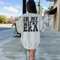 In My Wifey Era, Ideal Gift for Bride Polyester Womenswear T-Shirts, Hoodie, Sweatshirt | GrindPrints.com