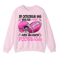 In October We Wear Pink Football Breast Cancer Awareness Sweatshirt, For Men And Women, Trendy Sweatshirt T-Shirts, Hoodie