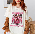 October We Pink Horror Shirt Lady Horror Characters Halloween Movies Shirt Spooky Season Shirt Halloween Shirt T-Shirts, Hoodie, Sweatshirt