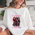 In October We Wear Pink Shirt, Bad Girls Halloween Characters Breast Cancer Month Halloween Funny Halloween Characters...