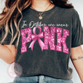 In October We Wear Pink Shirt, Breast Cancer awareness Shirt, Halloween Shirt, Awareness Ribbon Shirt, Fight Cancer...