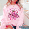 In October We Wear Pink Sweatshirt,Retro Pumpkin Football Shirt,Breast Cancer Awareness Fighter Shirt,Coquette Pink Bow...
