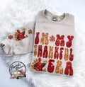 In my Thankful Era Sweatshirt Hoodie or Tee with sleeve print Comfy Printed Tops | GrindPrints.com