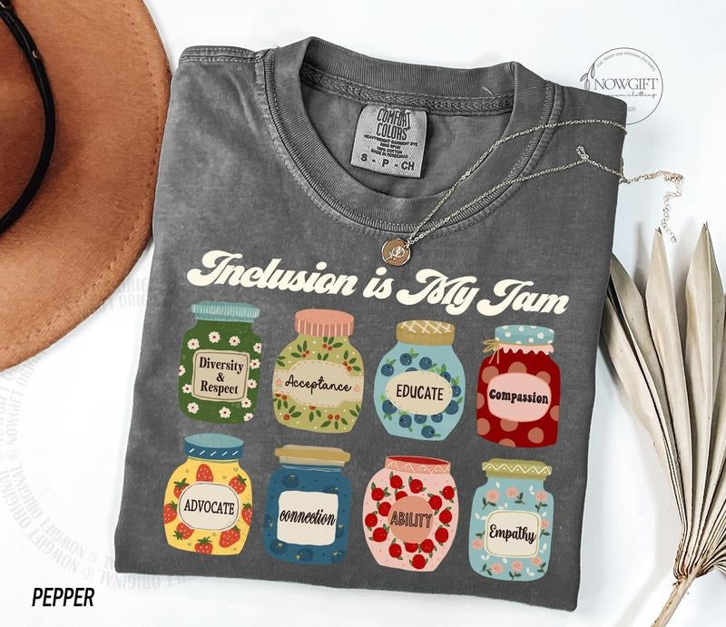 Inclusion Shirt, Neurodiversity Shirt, Inclusion Is My Jam, Special Education Teacher, Autism Awareness, Autism Teacher,...