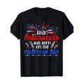 Independence Day Firecracker Graphic Tee, 100% Cotton, Regular Fit, Crew Neck, Short Sleeve, with Slight Stretch,...