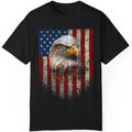 Independence Day Shirt, American Flag Bald Eagle Patriotic Red White Blue T-Shirt