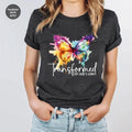 Inspirational T-Shirt, Chris.tian Gifts, Butterfly Tshirt Hoodie, Sweatshirt | GrindPrints.com