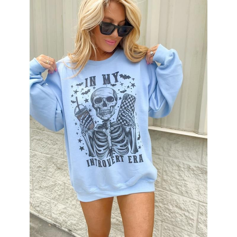 Introvert Era Pullover T-Shirts, Hoodie, Sweatshirt | GrindPrints.com