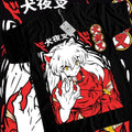 Inuyasha Anime T-Shirt & Sweatshirt, Inuyasha Half-Demon Graphic Tee, Anime Manga Lover Gifts Ball Cotton Hoodie