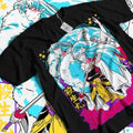 Inuyasha Sesshomaru T-shirt Red Moon Inu Yasha Kawaii Girl Gift Shirt All Size Hoodie, Sweatshirt | GrindPrints.com