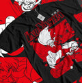 Inuyasha T-Shirt S-4XL Red Moon Inu Yasha Sesshomaru Funny Anime Gift Shirt Tshirt S-4XL Hoodie, Sweatshirt | GrindPrints.com