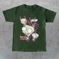 Invader Zim GIR Distressed Collage T-Shirt, Gift for Her, Gift for Him, Gift for Friend Hoodie, Sweatshirt | GrindPrints.com