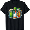 Irish Beer Ireland St Patricks Day Drinking Party Men Women T-Shirt | Unisex Cotton Tee, Short Sleeve, Crewneck, Size...