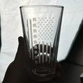 Irish Flag UV Lasered Glass for Perfectly Crafted Drinks - Drinkware T-Shirts, Hoodie, Sweatshirt | GrindPrints.com