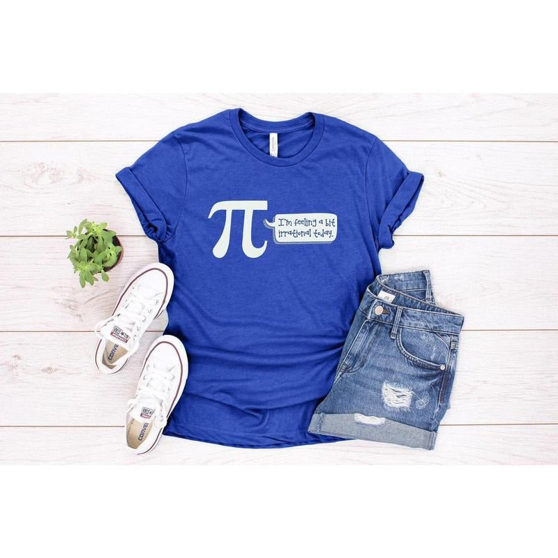 Irrational Pie Tshirt , Funny Pi Day Sweatshirt, Cute Pi Day hoodie, Math Teacher Shirt, Math Teacher Gift, Math Lover...