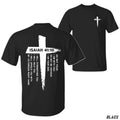 Isaiah 41:10 Christian T-Shirt - Inspirational Bible Verse 'Do Not Fear I Am With You' - Bold Cross Design - Comfortable...
