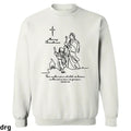Isaiah 9:6 Christmas Sweatshirt, Minimalist Nativity Line Art Design, Hoodie Religious Holiday Apparel with Bible Verse...