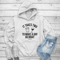 It Takes Two Hoodie T-Shirts, Sweatshirt | GrindPrints.com