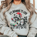 It's Beginning to Look a Lot Like F*CK this Crewneck Christmas Sweatshirt. l Everyday Softstyle Christmas Unisex Pullover...