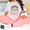 It's Ok To Be Different Autism Acceptance  White 100% Ring spun Cotton T-Shirt Unisex Fit Hoodie, Sweatshirt