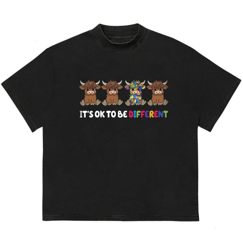 'S Ok Be Different Auu Tissm Soft Cotton Fabric Streetwear T-Shirts, Hoodie, Sweatshirt