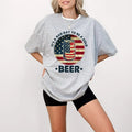 It's a Bad Day to Be a Cold Beer America Flag T-Shirt, Vintage US Flag 4th of July T-Shirt, Independence Day T-Shirt...