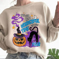 It's the Most Wonderful Time of the Year Sweatshirt, Vintage Black Cat Halloween Shirt, Retro Halloween Pumpkin Shirt,...