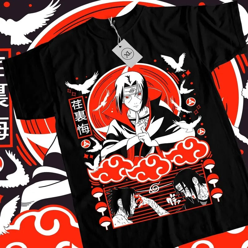 Itachi Uchiha Tshirt S-4XL Hoodie, Sweatshirt | GrindPrints.com