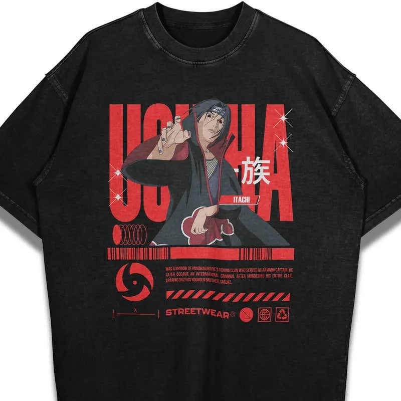 Itachi, Anime Streetwear Special Unisex T-shirt, Anime Manga Shirt, Anime Shirt, Anime Lovers Shirt, Graphic Anime Tee,...