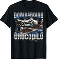 Italian Brainrot Bombardino Crocodilo T-Shirt | Unisex Cotton Tee Gift, Crewneck, Short Sleeve Hoodie, Sweatshirt