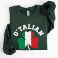 Italian Shamrock, Flag, St Patrick's Day Sweatshirt T-Shirts, Hoodie | GrindPrints.com