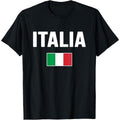 Italy Italian Flag Italia Souvenir T-Shirt Made in USA Hoodie, Sweatshirt | GrindPrints.com
