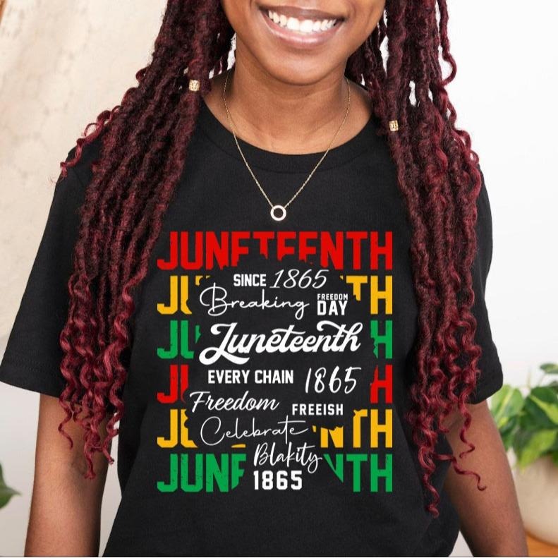Its The Juneteenth Shirt, 1865 Juneteenth T-Shirt, Free Ish, African American T-Shirt, Black Woman Shirt Hoodie, Sweatshirt
