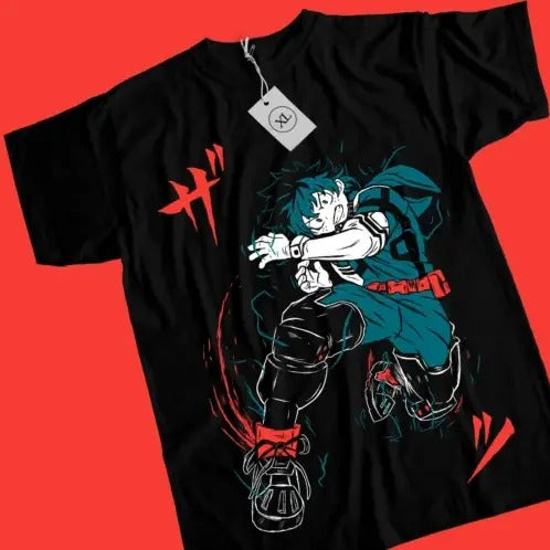 Izuku Midoriya Deku T-Shirt My Hero Academia bakugou Anime T-shirt Size S_5XL Hoodie, Sweatshirt | GrindPrints.com