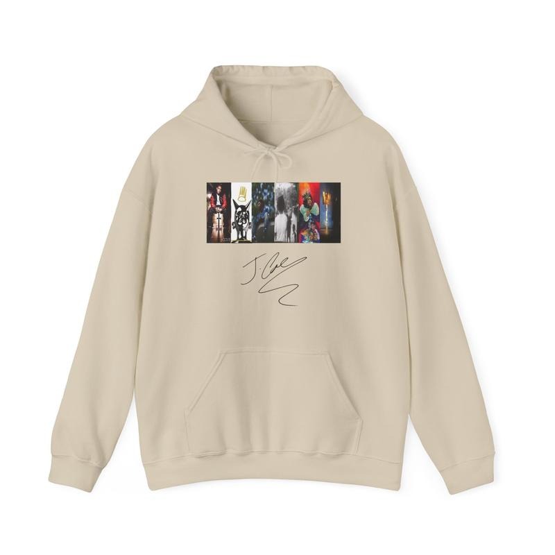 J Cole Album Collection, Hoodie, Sweatshirt, T-shirt | GrindPrints.com