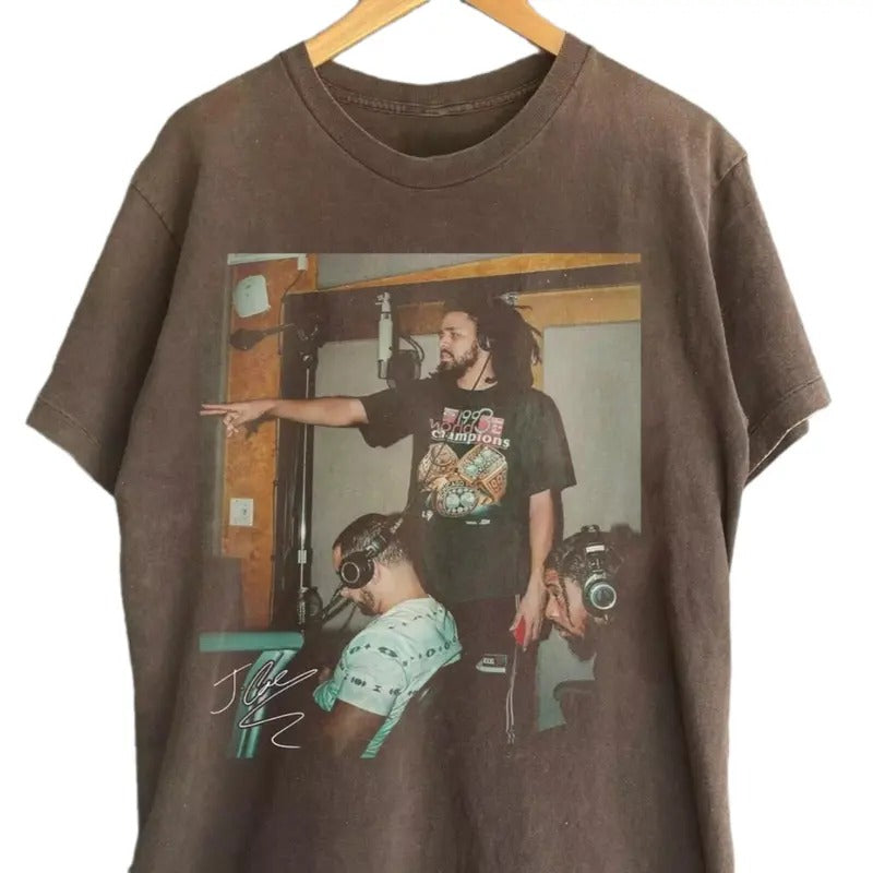 J Cole Shirt Hip Hop Rap Neightbors J Cole Tour Shirt Streetwear T-Shirts, Hoodie, Sweatshirt