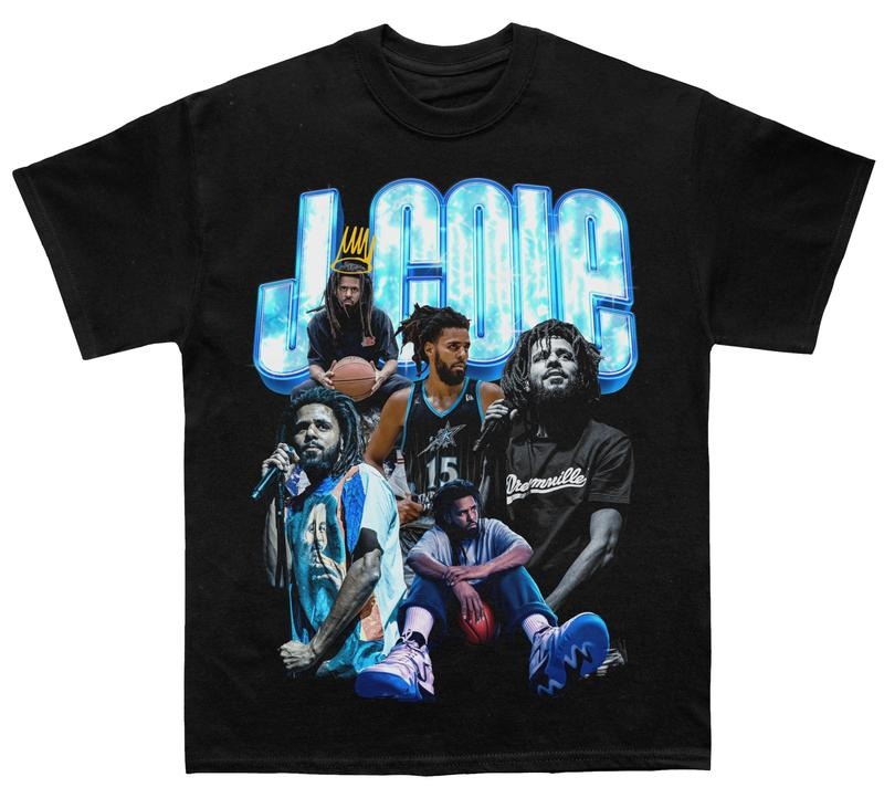 J Cole T-Shirt - Streetwear, Fans Gift For Men And Women T-Shirt Hoodie, Sweatshirt | GrindPrints.com