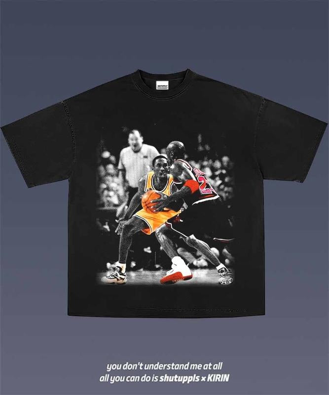 J0R.DAN VS K0BE 2.59 TEE | Vintage Tee Graphic T-Shirt Sweatshirt Hoodie | Sport Tee - Gift For Fan | GrindPrints.com