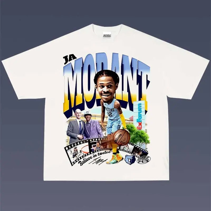 JA MORANT 7.2  Tee | Vintage Tee Graphic T-Shirt Sweatshirt Hoodie | Sport Tee - Gift For Fan | GrindPrints.com