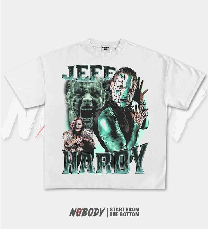 JEFF HARDY GRAPHIC T-SHIRT 1.0 Hoodie, Sweatshirt | GrindPrints.com