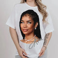 JHENE AIKO Big Face Rap Tee Shirt Hoodie, Sweatshirt | GrindPrints.com