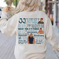 JJ Maybank Vintage Blue Shirt, Homage 90s JJ Maybank Outer Banks Fan Tee, Y2K Movie Character Shirt, Gift for Women and...