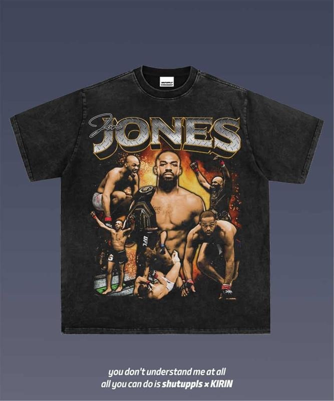 JON JONES 1.0 VINTAGE TEE | GRAPHIC T-SHIRT SWEATSHIRT HOODIE | GIFT FOR FAN | GrindPrints.com