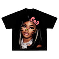JT Kitty Big Face T-shirt, Rap Hip Hop Tee Hoodie, Sweatshirt | GrindPrints.com