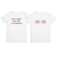 JUST HERE FOR THE FIREWORKS COUPLE T Shirt, Unisex Cotton Hoodie, Sweatshirt | GrindPrints.com