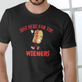 JUST HERE WIENERS HOT DOG Cotton T-Shirts, Hoodie, Sweatshirt