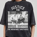 JUSTICE for the MENENDEZ BROTHERS Unisex t-shirt, Free Erik and Lyle Menendez t-shirt, Murderabilia Hoodie, Sweatshirt